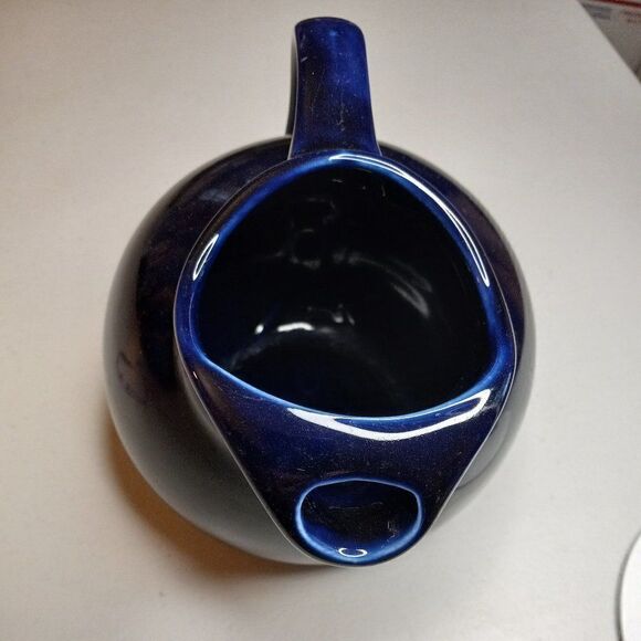Vintage Hall Cobalt Blue Pitcher - Picture 2 of 5